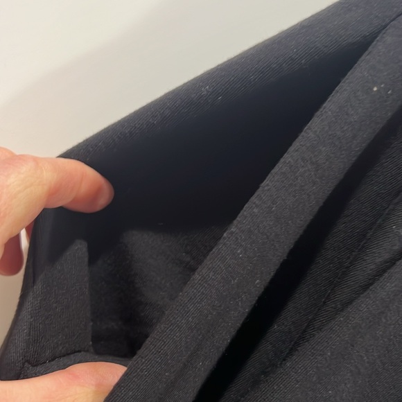 Helmut Lang. Crossover Black Knit Joggers. P - Picture 3 of 8